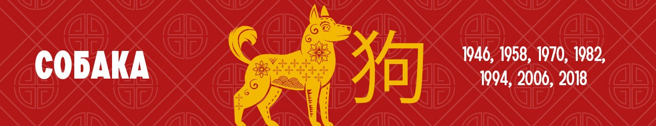 Китайский гороскоп для знака Зодиака Собака