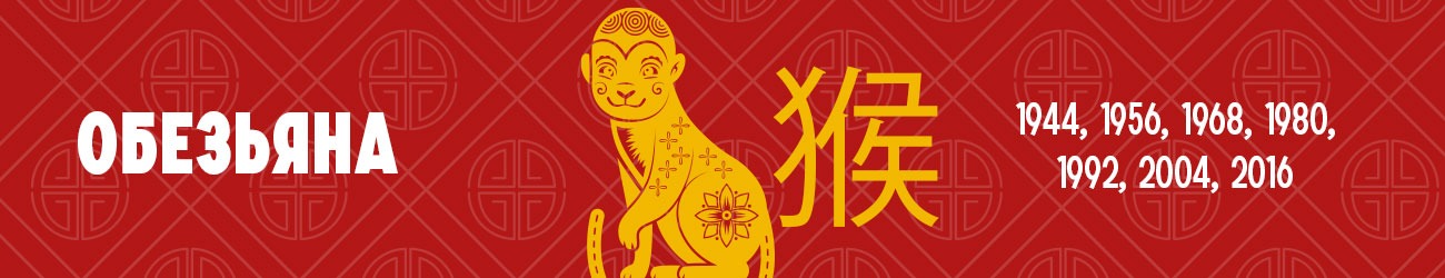 Китайский гороскоп для знака Зодиака Обезьяна