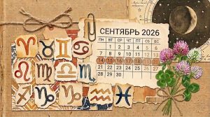 Самый удачный день недели 14–20 сентября для каждого знака зодиака Иллюстрация в стиле скрап-букинга для статьи о самых удачных днях недели 14–20 сентября