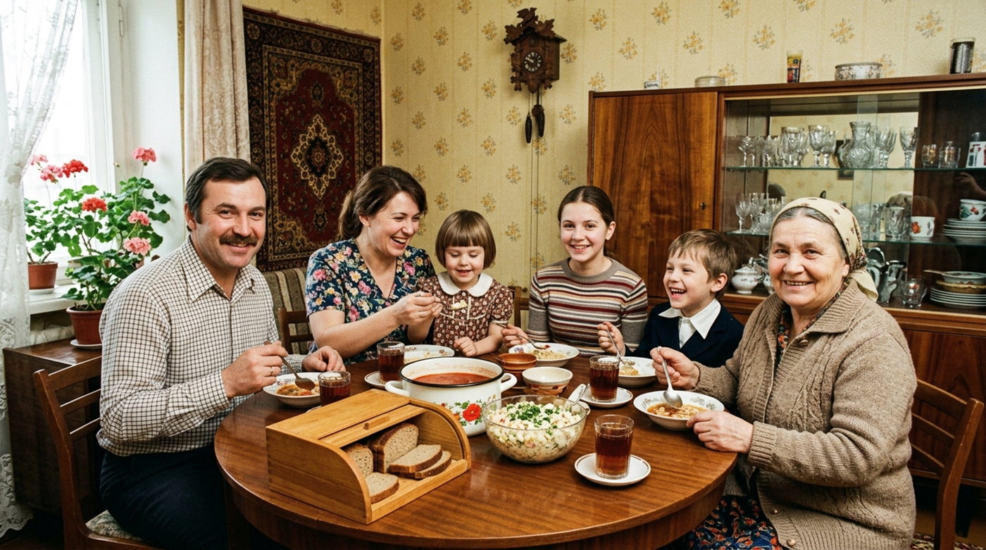 Ужин всей семьёй — без вариантов