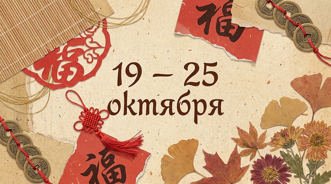 Китайский гороскоп на неделю до 25 октября: кого ждёт прорыв, а кому стоит притормозить